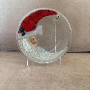 Peggy Karr St Nick 8” plate.